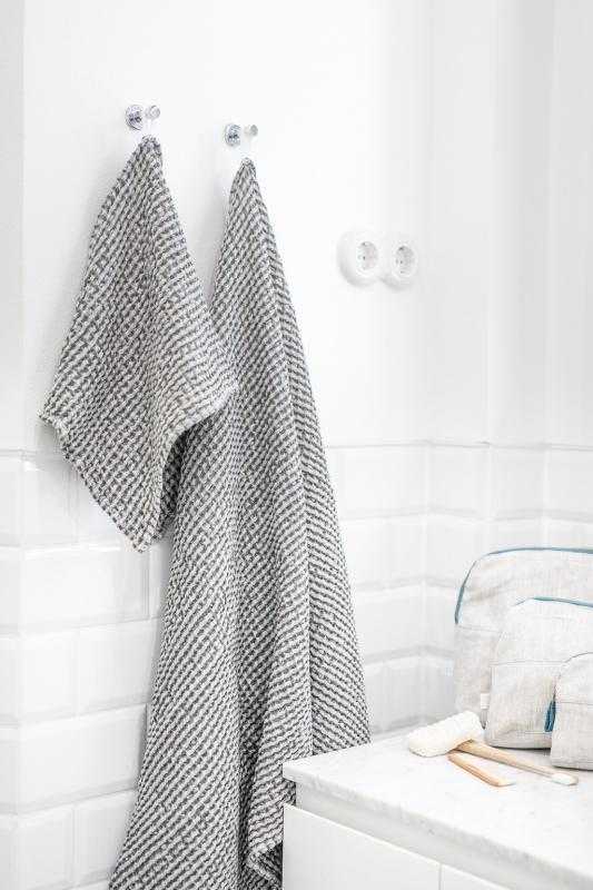 Gauhar Vohvelipyyhe - iso tummanharmaa | INCH" verkkokauppa