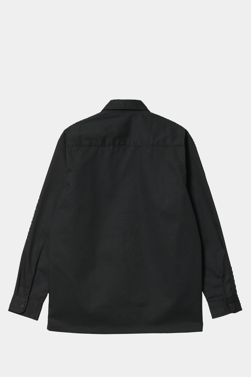 Carhartt WIP L/S Master Shirt - black