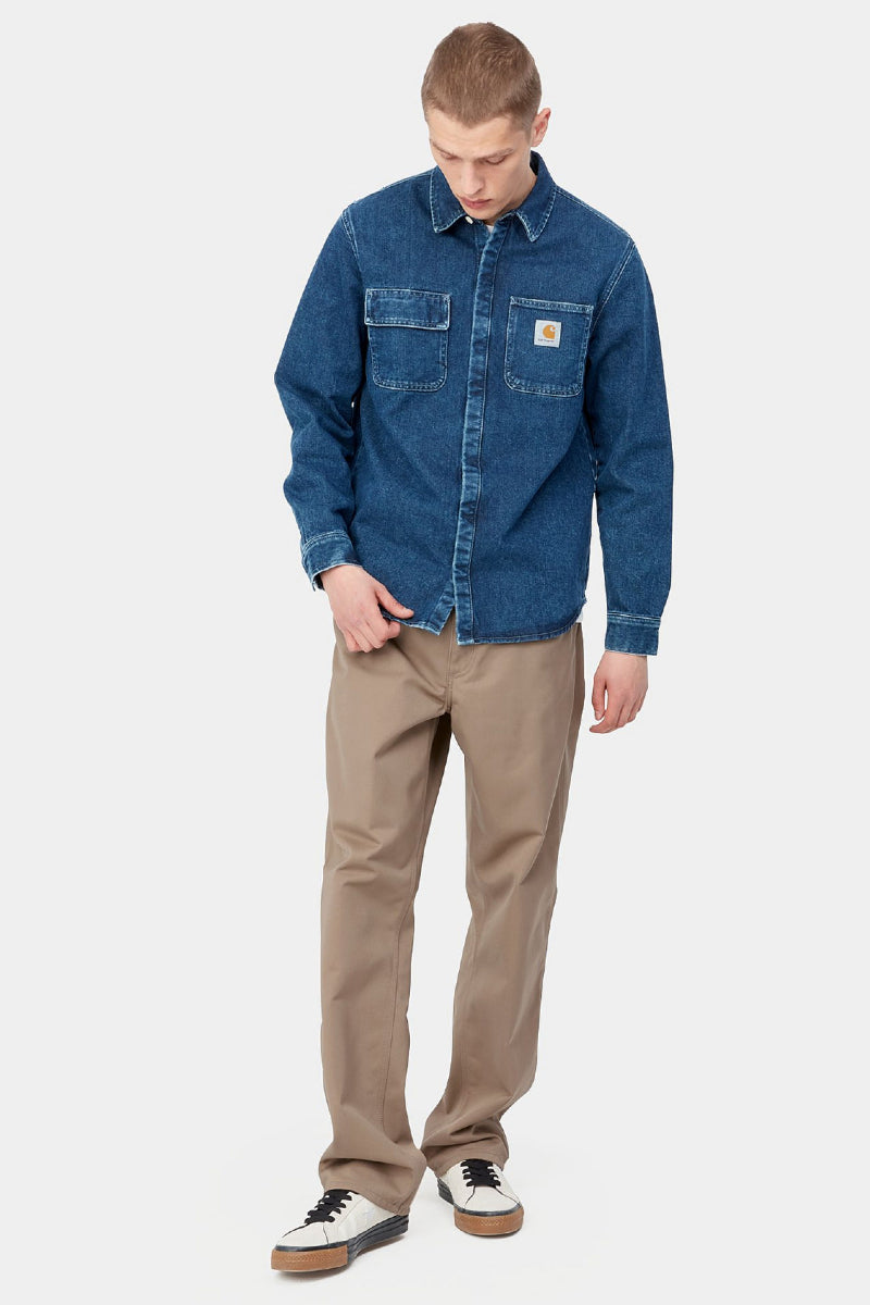 Carhartt WIP Simple Pant Denison twill - leather rinsed