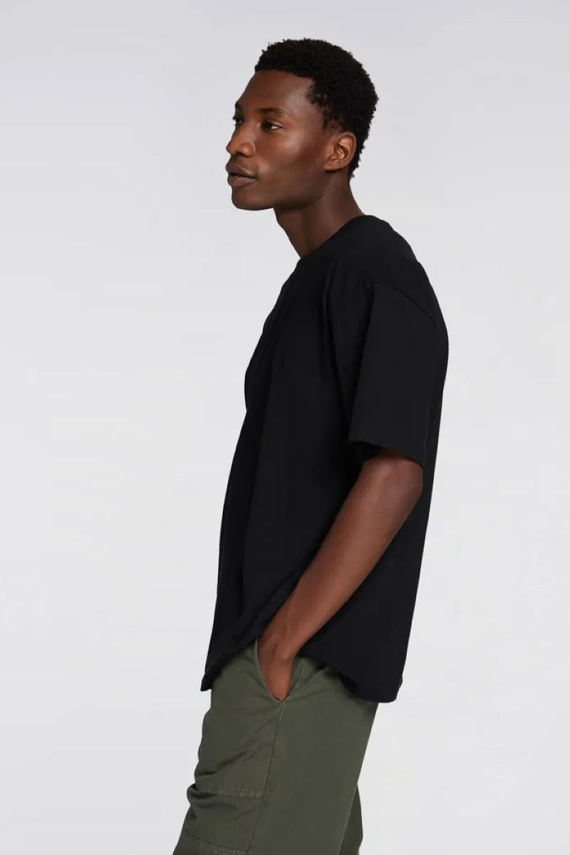 Edwin Oversize Basic TS Single Jersey - black