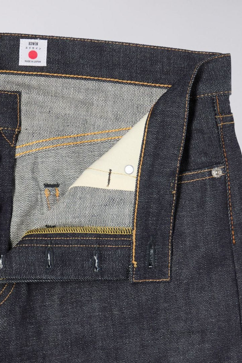 Edwin Regular Tapered Men's Jeans - Blue Unwashed Rainbow Selvage