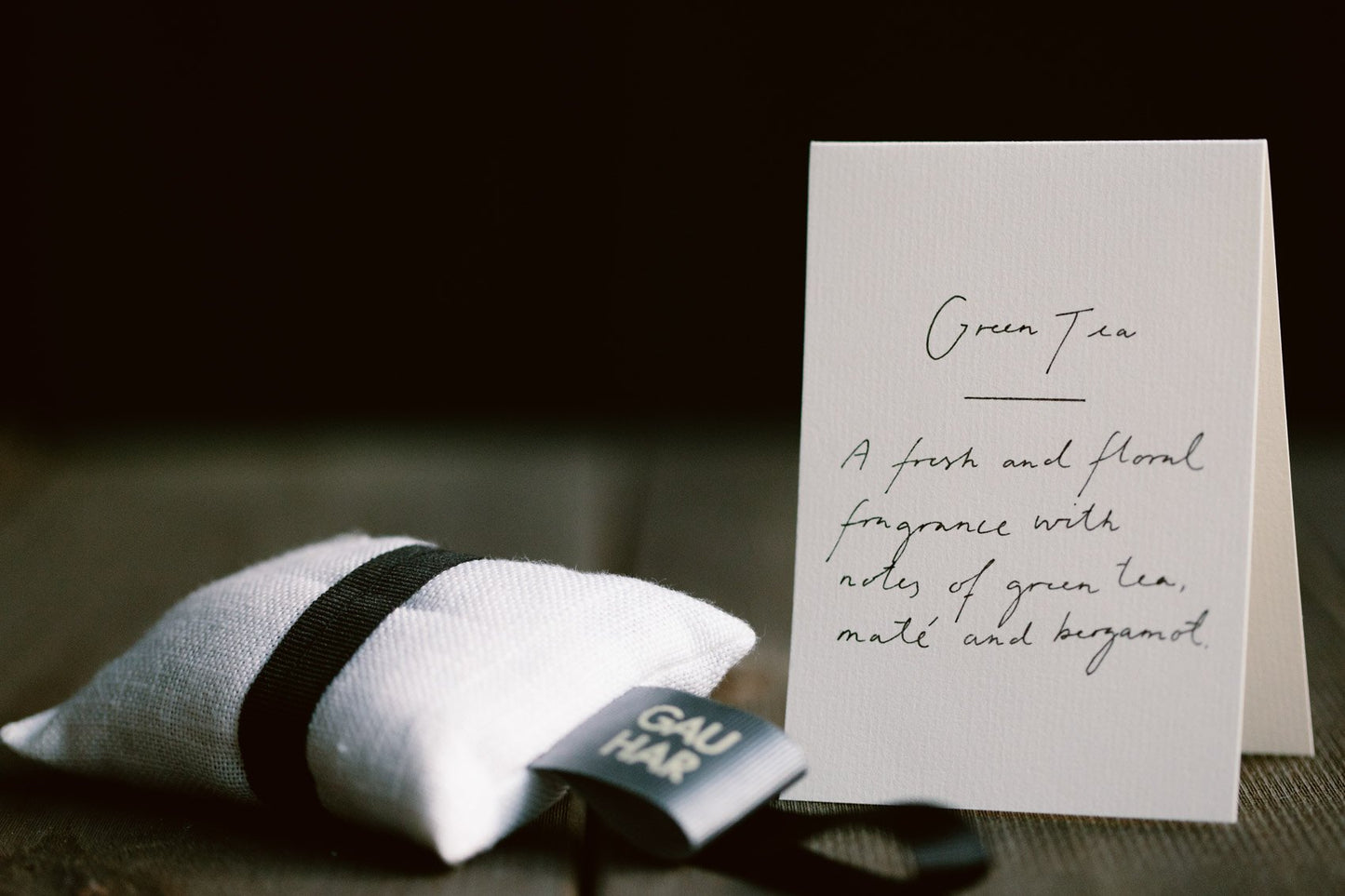 Gauhar Linen Scented Sachet - Green Tea