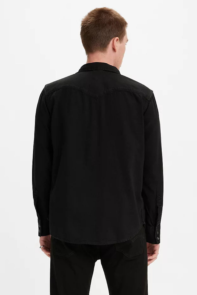 Levi's Barstow Western shirt - rinse black