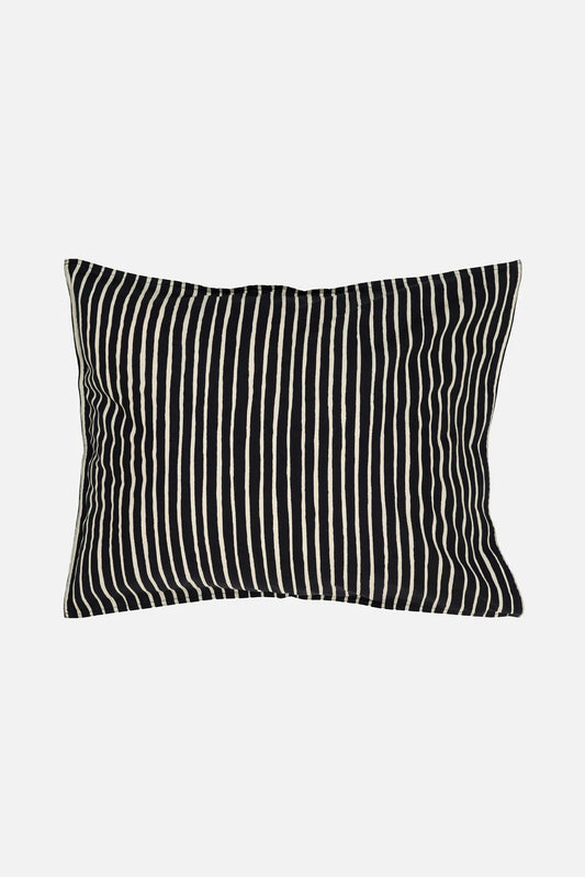 Marimekko Piccolo tyynyliina 80 x 80 cm - musta / beige