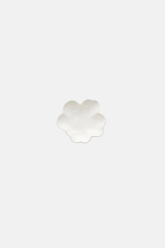 Marimekko Unikko lautanen 9 cm - valkoinen