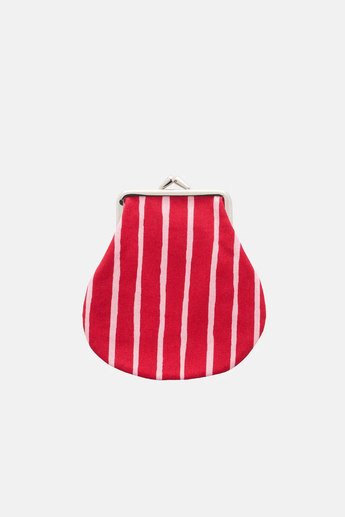 Marimekko Piccolo Pieni kukkaro – vaaleanpunainen / karpalo
