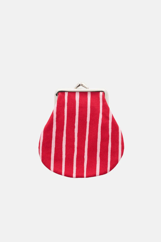 Marimekko Piccolo Pieni kukkaro – vaaleanpunainen / karpalo