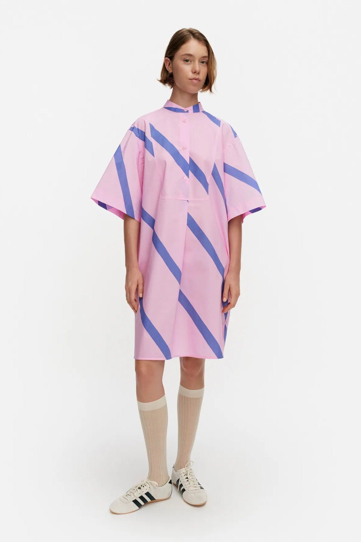 Marimekko Pihalla Basso mekko - vaaleanpunainen / liila