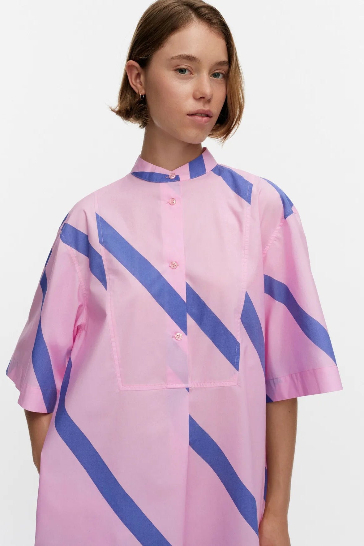 Marimekko Pihalla Basso mekko - vaaleanpunainen / liila