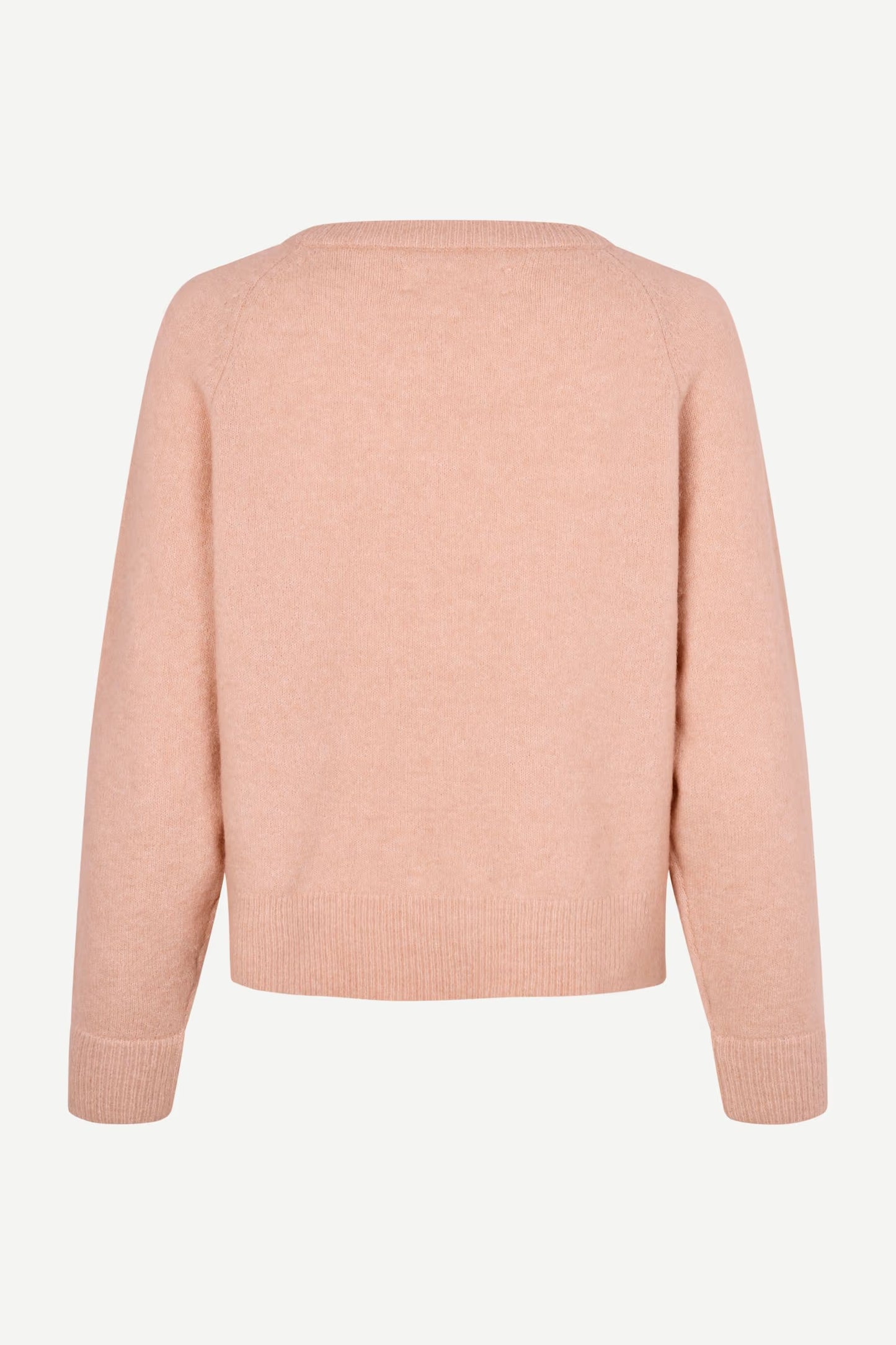 Samsøe Samsøe Nor O-neck short - Cameo rose