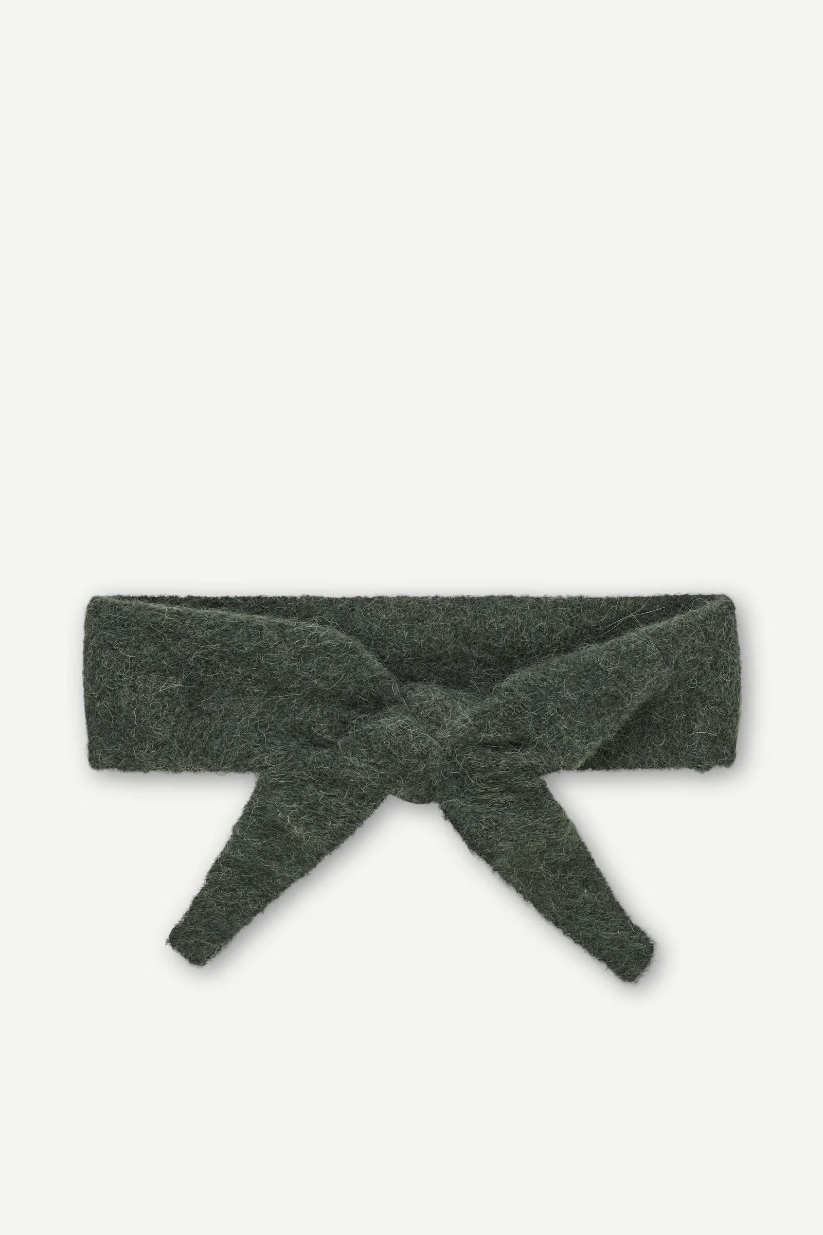Samsøe Samsøe Sanor diamond scarf - dark evergreen melange