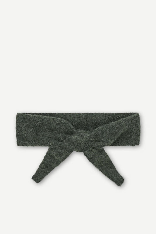 Samsøe Samsøe Sanor diamond scarf - dark evergreen melange