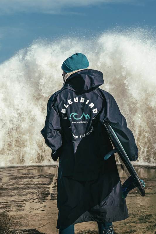 Bleubird Unisex Nordic Robe - navy