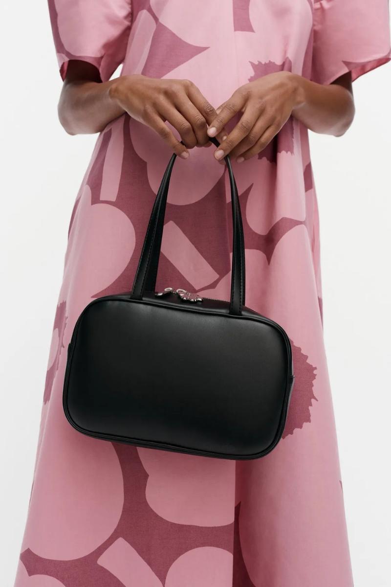 Marimekko Gratha Bowler Olkalaukku - musta