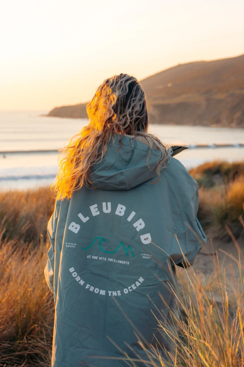 Bleubird Unisex Nordic Robe - sage