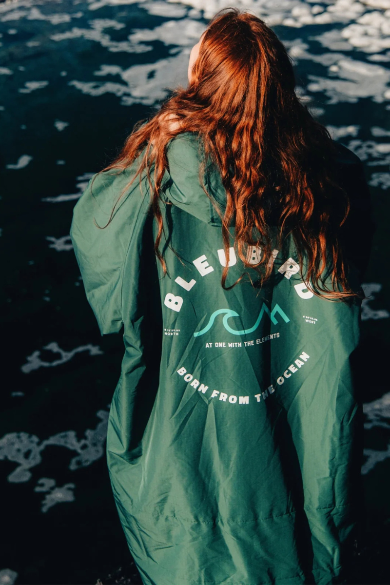 Bleubird Unisex Nordic Robe - green