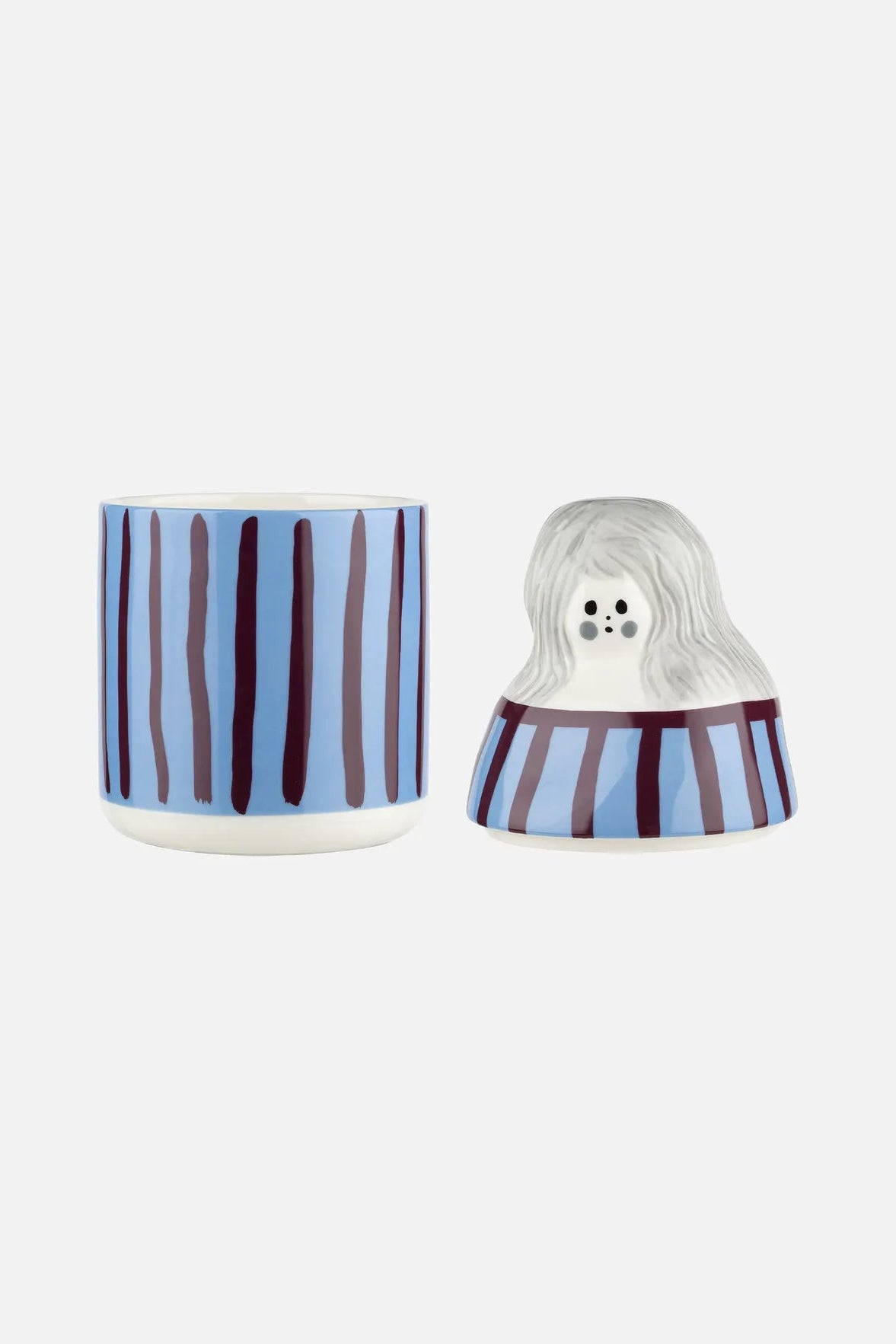 Marimekko Raita-Armi keräilyesine - vaaleansininen / violetti