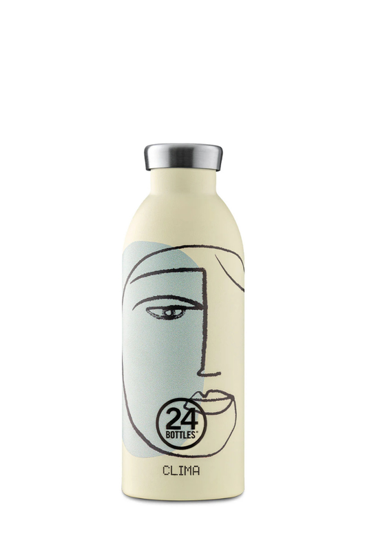 24Bottles Clima Bottle 500ml - white calypso