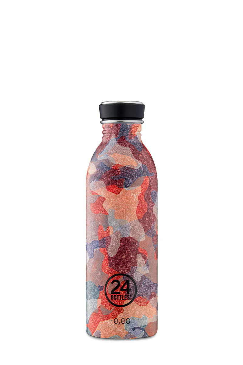24Bottles Urban Bottle 500ml - camo coral