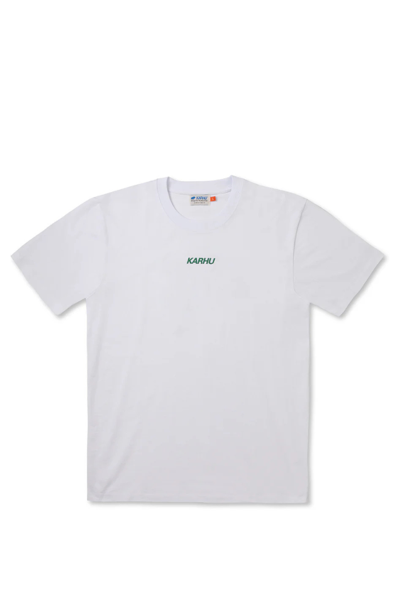 Karhu Fusion 2.0 OG T-shirt  - White / Ultramarine Green