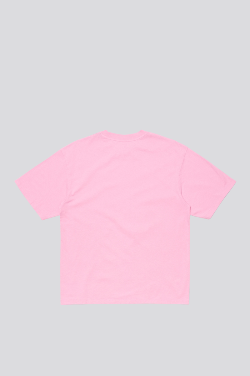 EDWIN Oversize Basic T-Shirt - begonia pink