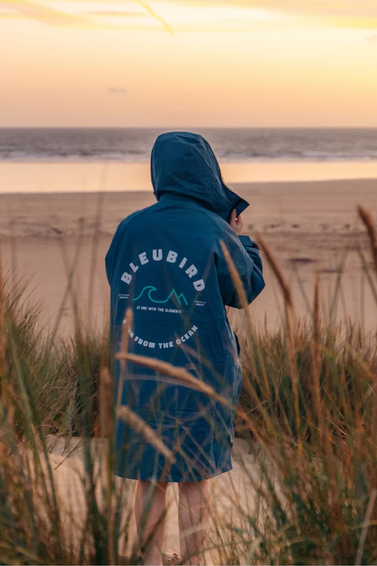 Bleubird Unisex Nordic Robe - marine