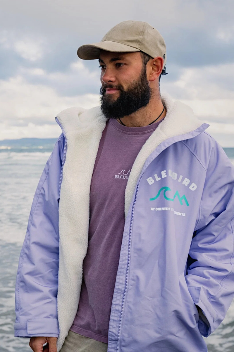 Bleubird Unisex Nordic Robe - lavender