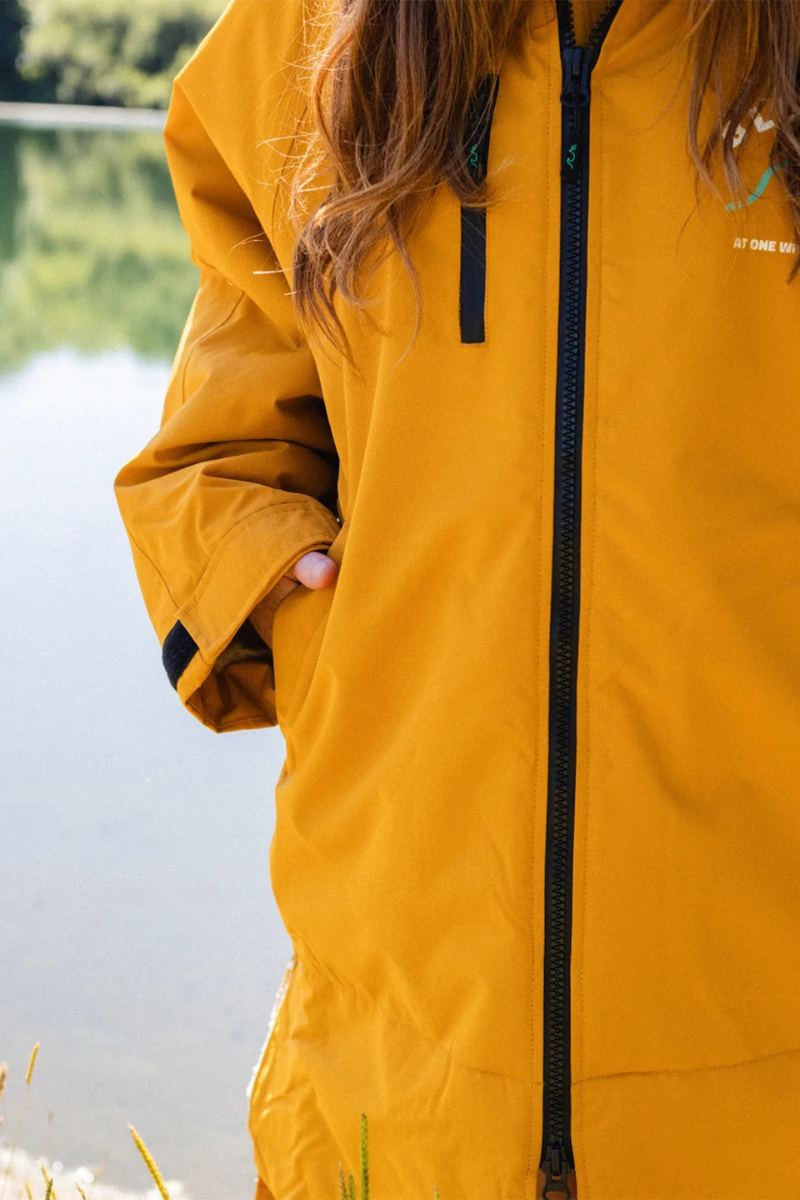 Bleubird Unisex Nordic Robe -  mustard