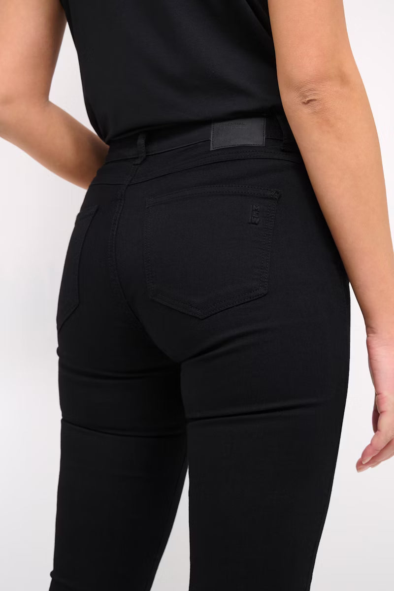 My Essential Wardrobe 32 The Celina 103 Slim Y - black un-wash