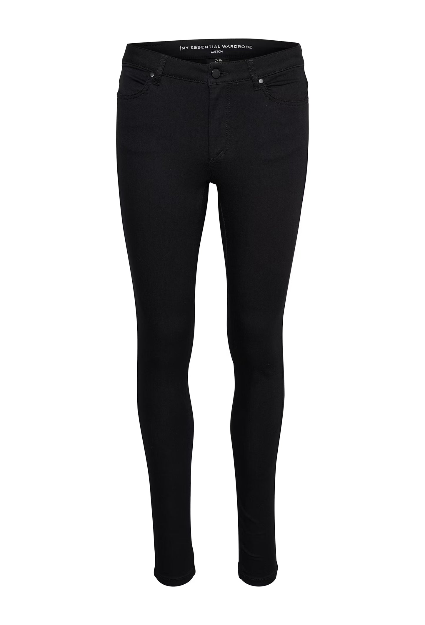 My Essential Wardrobe 32 The Celina 103 Slim Y - black un-wash
