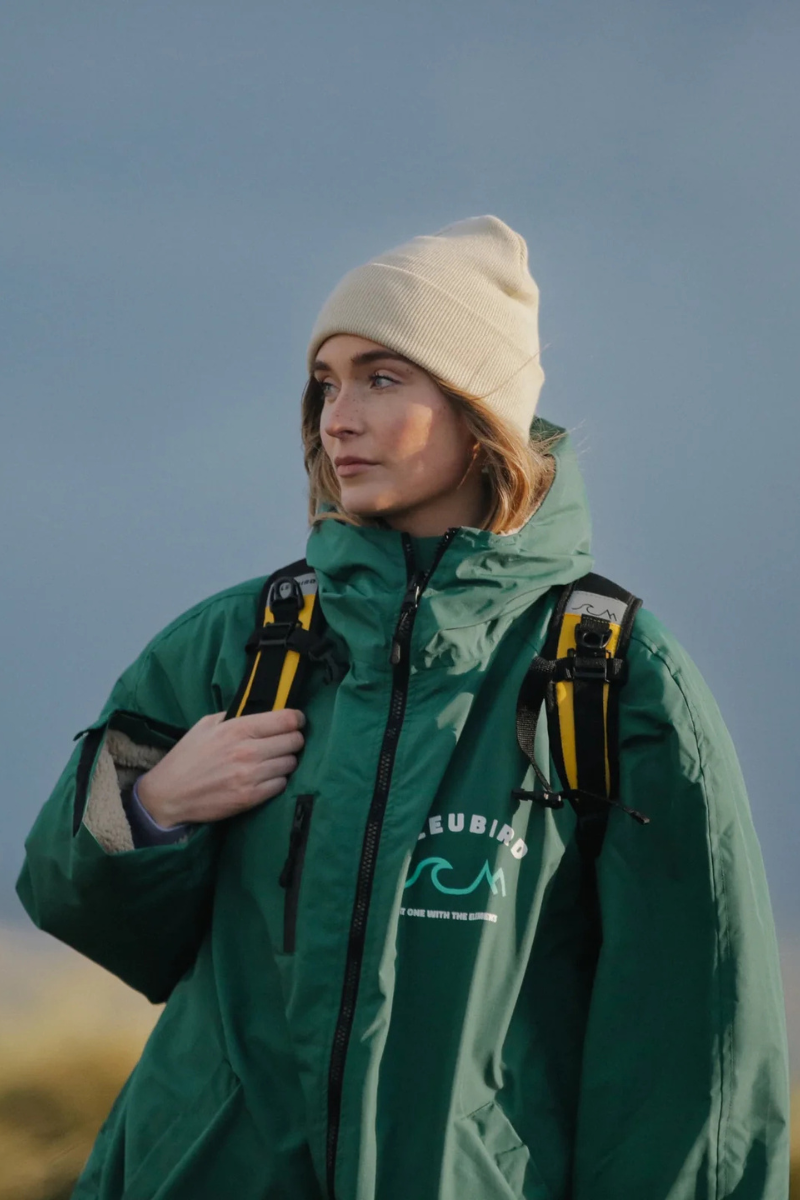 Bleubird Unisex Nordic Robe - green