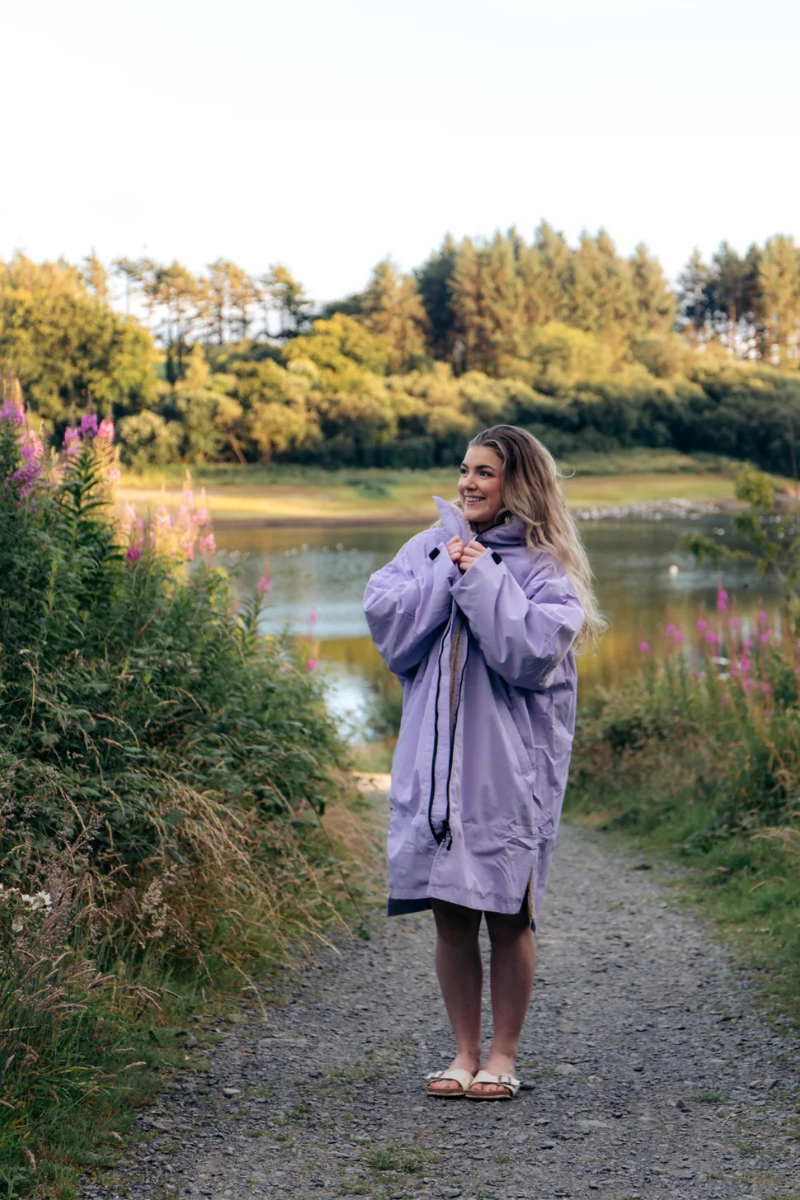 Bleubird Unisex Nordic Robe - lavender