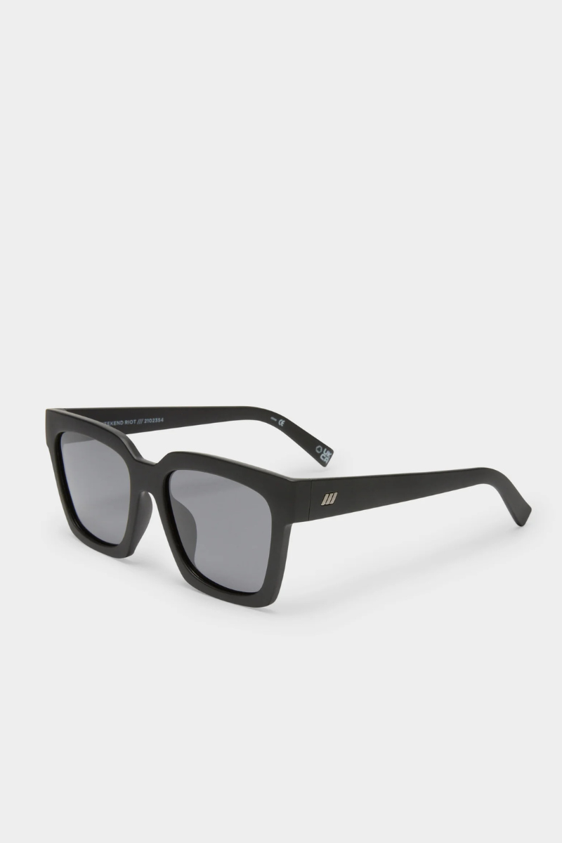 Le Specs Weekend Riot sunglasses - Matte black