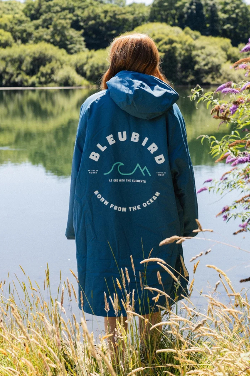 Bleubird Unisex Nordic Robe - marine