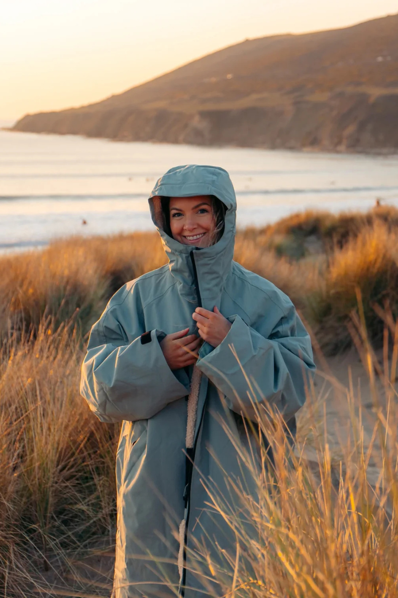 Bleubird Unisex Nordic Robe - sage