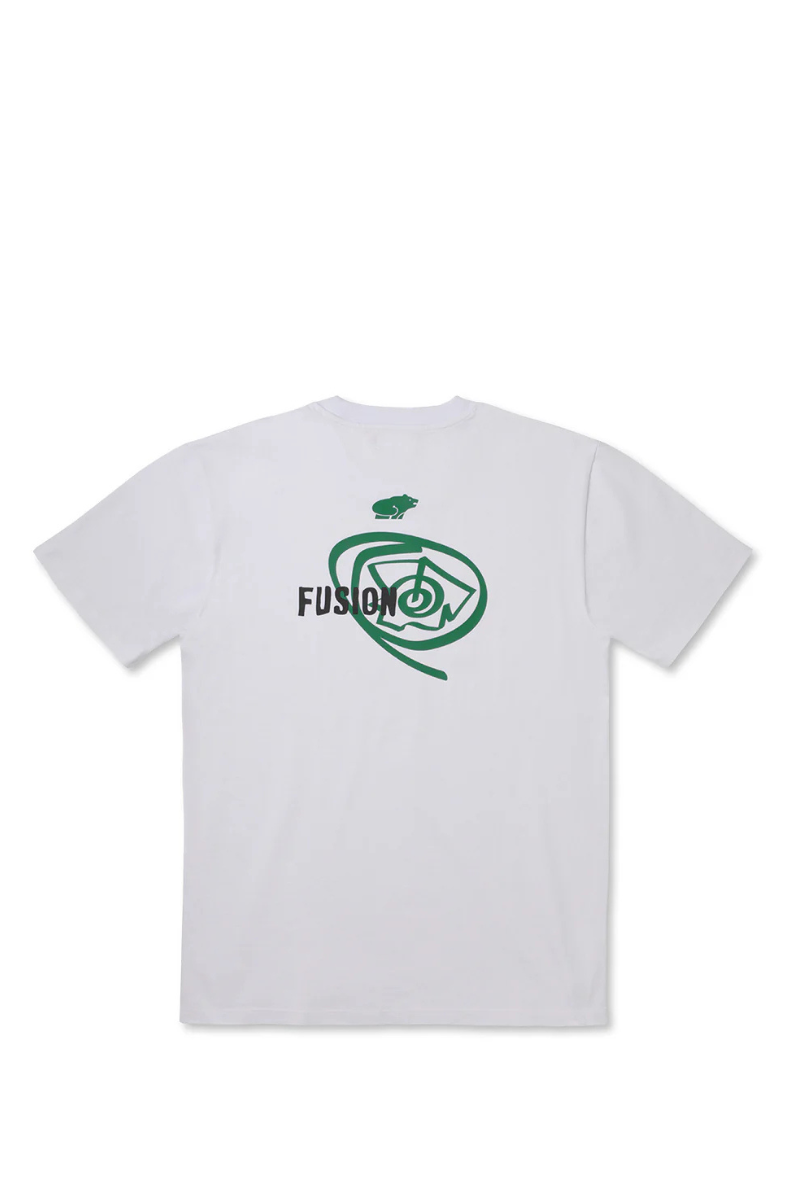 Karhu Fusion 2.0 OG T-shirt  - White / Ultramarine Green