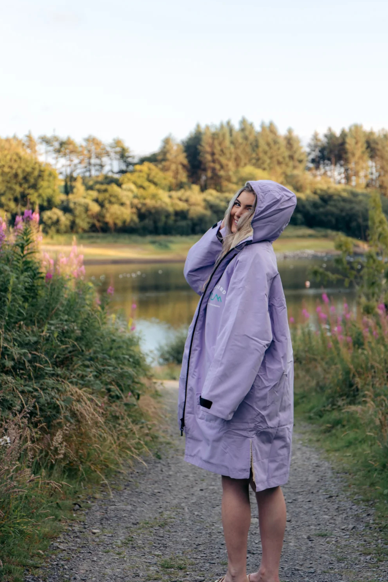 Bleubird Unisex Nordic Robe - lavender