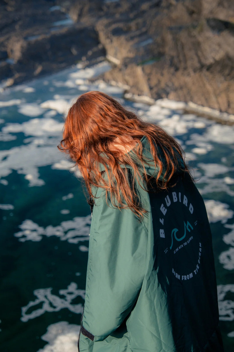 Bleubird Unisex Nordic Robe - green