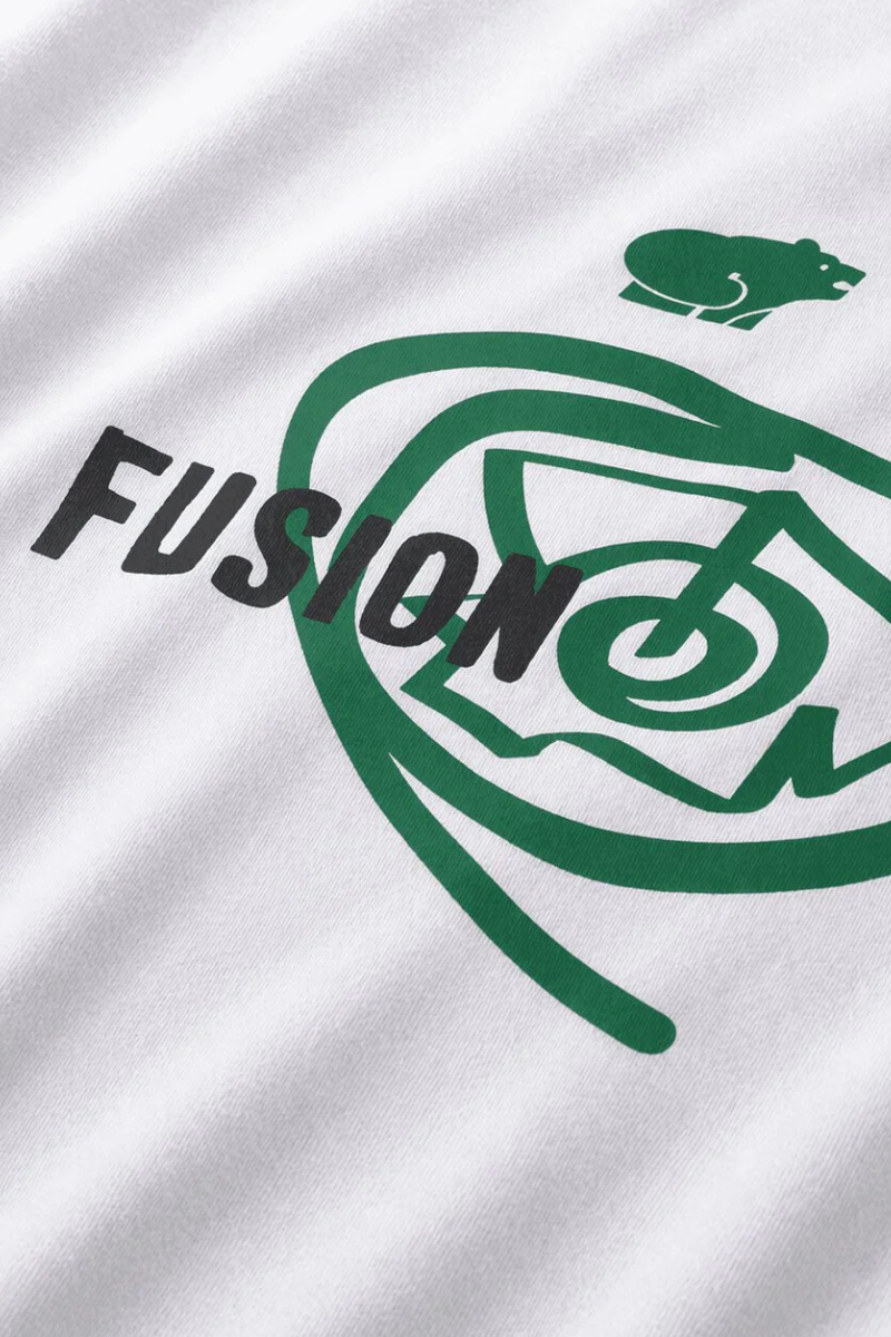 Karhu Fusion 2.0 OG T-shirt  - White / Ultramarine Green