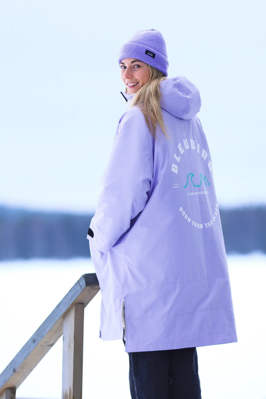 Bleubird Unisex Nordic Robe - lavender