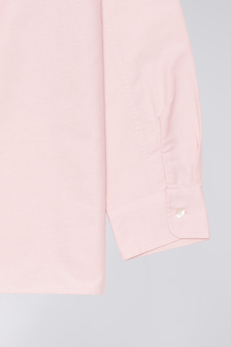 EDWIN Big Ox-Shirt LS kauluspaita - pink