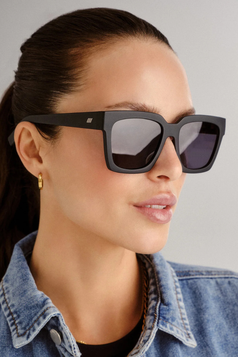 Le Specs Weekend Riot sunglasses - Matte black