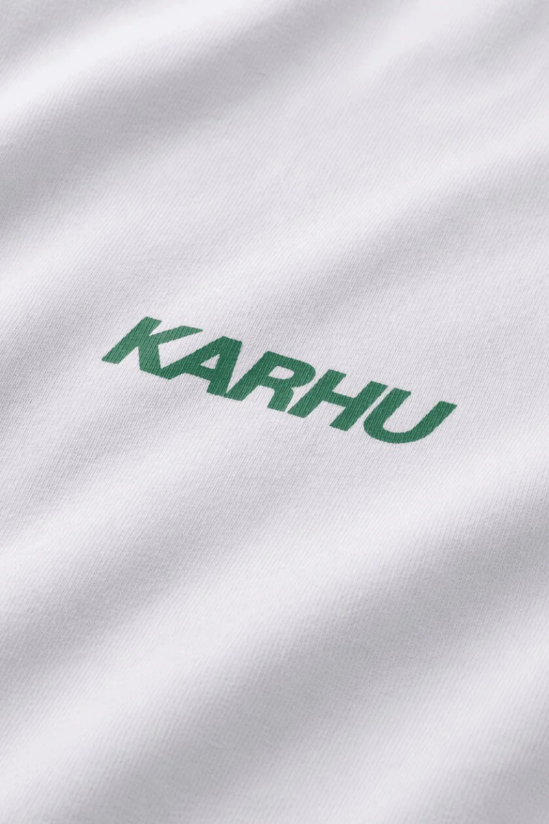 Karhu Fusion 2.0 OG T-shirt  - White / Ultramarine Green