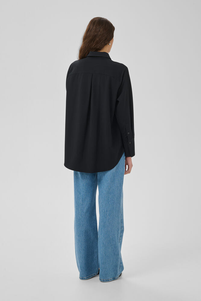 My Essential Wardrobe MWHace Vitta Shirt - black