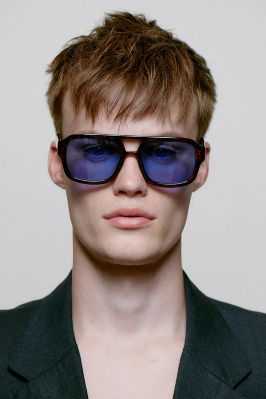 A. Kjærbede Kaya - Demi tortoise (blue lens)