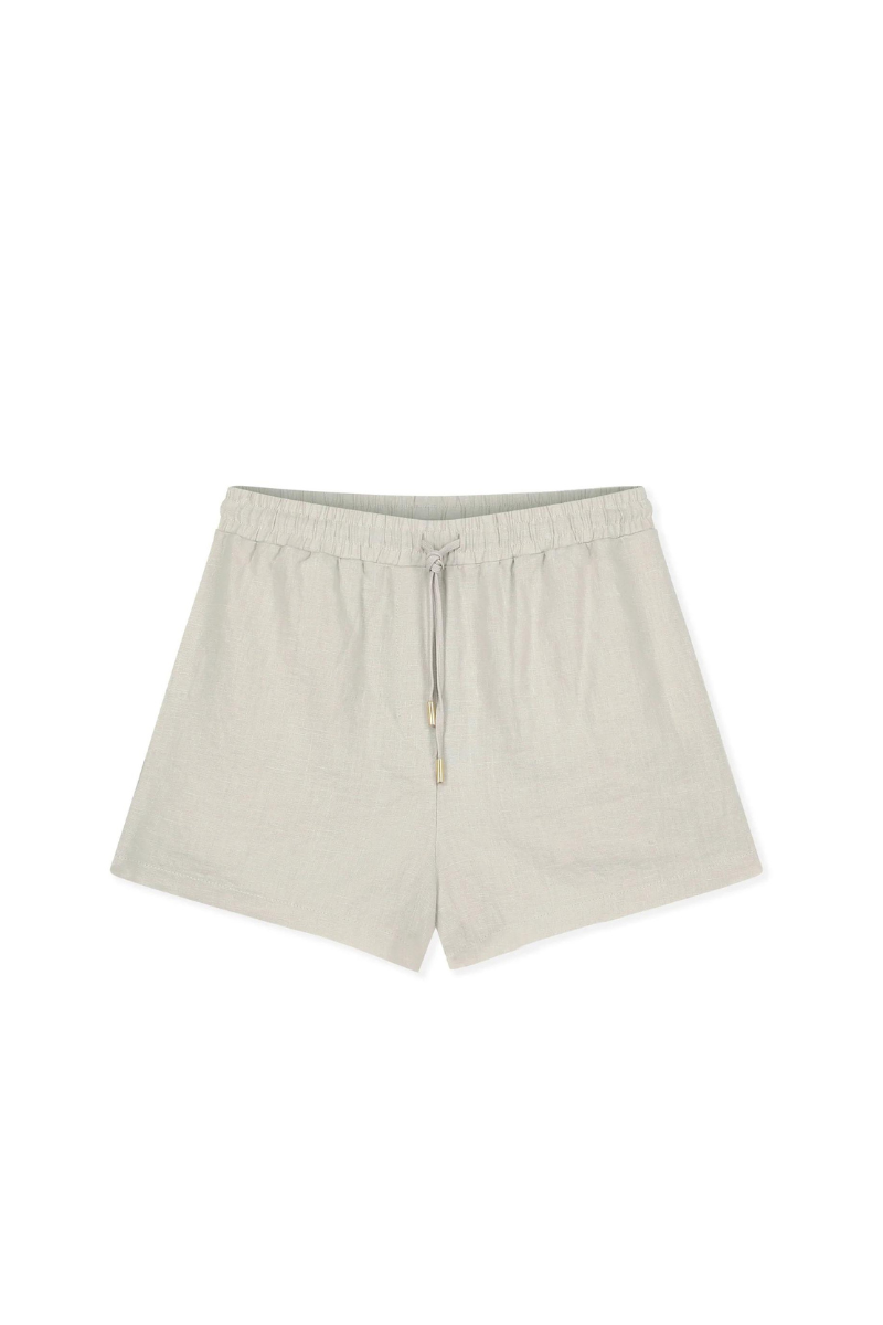 AVENY Sunset Linen shorts - Birch