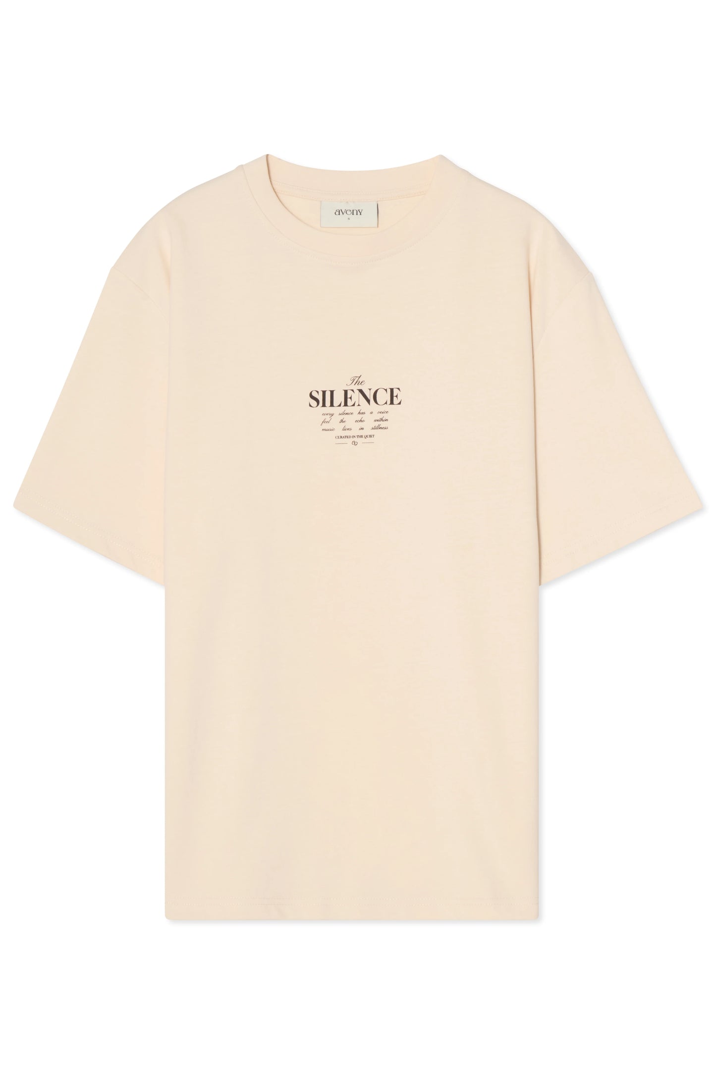 AVENY Berkeley tee The Silence - creme