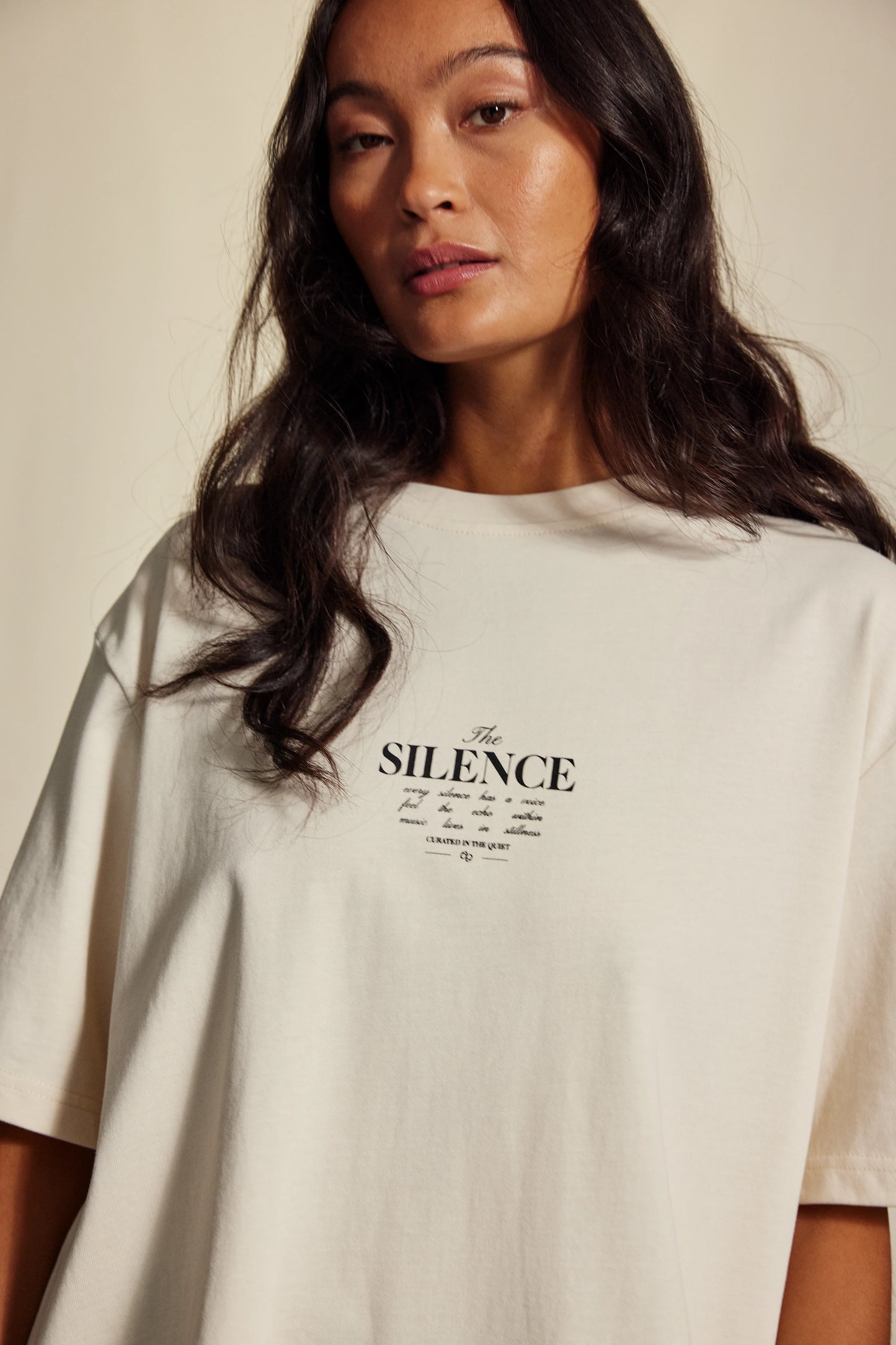 AVENY Berkeley tee The Silence - creme