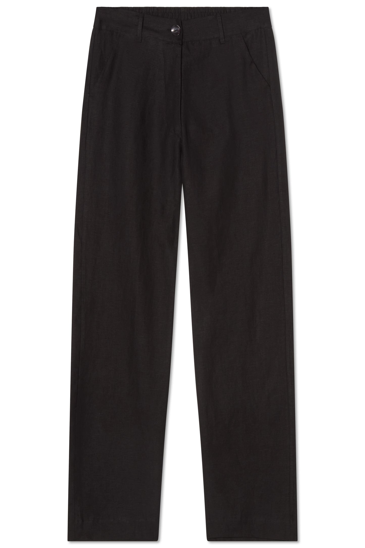 AVENY Beverly pant linen - black