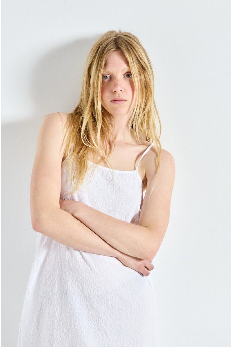 American Vintage Tuffaz Strap dress - coconut